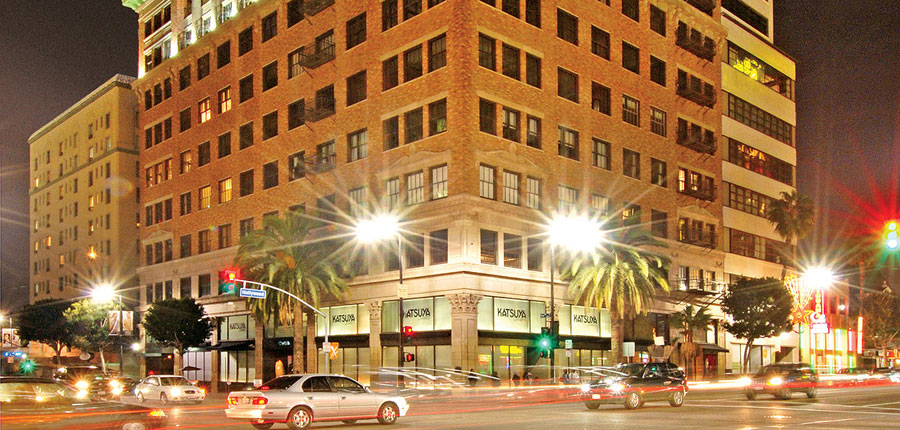 Broadway Hollywood is a former department store at Hollywood and Vine that has been converted to modern Hollywood lofts by The Kor Group.